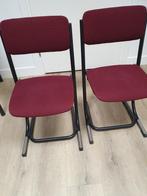 stoelen, Huis en Inrichting, Stoelen, Ophalen, Gebruikt, Metaal, Vijf, Zes of meer stoelen