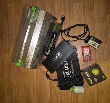LUMII BLACK lampen set met pro fan  beschikbaar voor biedingen