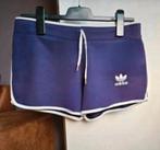 NIEUW Adidas Paars / Wit kort katoenen sportbroekje, S/36, Adidas, Paars, Nieuw, Ophalen of Verzenden