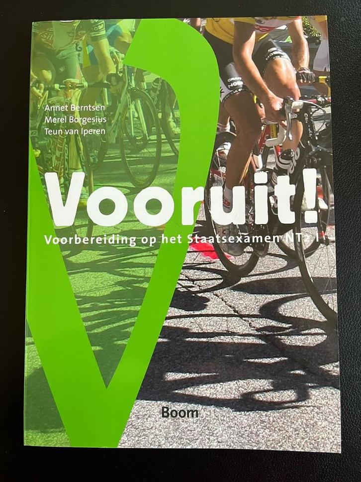 NT2 - Vooruit! - Voorbereiding op het Staatsexamen NT2 I, Boeken, Studieboeken en Cursussen, Zo goed als nieuw, MBO, Alpha, Ophalen of Verzenden