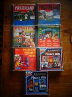 piraat piraten hits 7 x cd, Cd's en Dvd's, Cd's | Nederlandstalig, Levenslied of Smartlap, Gebruikt, Ophalen of Verzenden