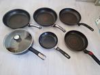 Koekenpannen set van 6 stuks Tefal, Huis en Inrichting, Keuken | Potten en Pannen, Ophalen, Gebruikt, Koekenpan of Braadpan