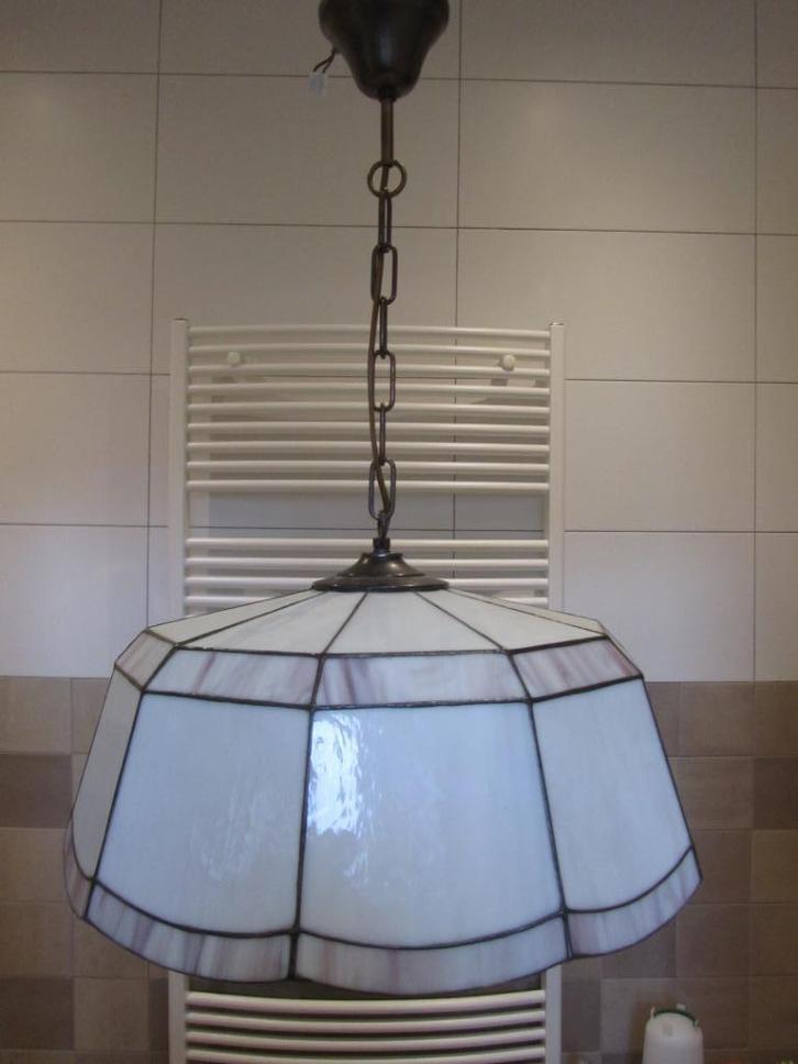 Tiffany hanglamp New York, Huis en Inrichting, Lampen | Hanglampen, Gebruikt, 50 tot 75 cm, Ophalen