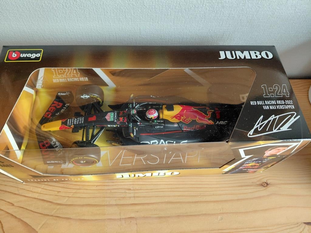 Max Verstappen miniatuur, Verzamelen, Ophalen of Verzenden, Nieuw, Formule 1