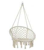 nieuw Lifa Garden Hangstoel - Ronde Schommelstoel - Crème -, Overige materialen, Verstelbaar, Life garden, Lifegarden.com