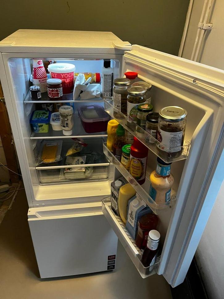 Inventum Koelkast met apart vriesvak - KV143EXP, Witgoed en Apparatuur, Koelkasten en IJskasten, Gebruikt, Met aparte vriezer