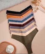 Set van 12, Seamless, Verzenden, Overige kleuren, String