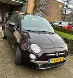 Fiat 500 0.9 85pk Twinair Turbo 2013 Paars - APK Aug 2024, Auto's, Fiat, Origineel Nederlands, Te koop, 905 kg, Benzine