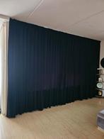 Luxe Velours Gordijnen SET 260x220cm, Huis en Inrichting, Ophalen, 200 cm of meer, Zwart, Zo goed als nieuw