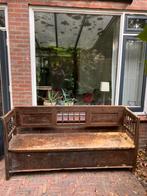 Klep bank oud hongaars, Ophalen, Gebruikt, Hout