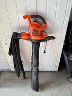 Black+Decker Bladblazer/Zuiger - Zo Goed Als Nieuw, Handgedragen, Ophalen of Verzenden, Zo goed als nieuw, Met opvangzak