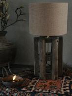 Tafellamp Aura Peeperkorn, Ophalen of Verzenden, Nieuw, Hout, Minder dan 50 cm