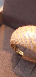Statement Ring 14K Goud met Zirkonia – Dames Sieraad, Met edelsteen, Nieuw, Ophalen of Verzenden, 17 tot 18