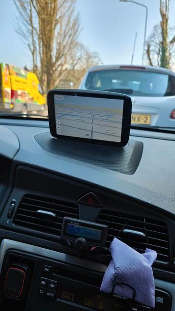 Volvo P2 V70 / XC90 navigatiescherm met 7 inch Tomtom, Auto diversen, Autonavigatie, Gebruikt, Ophalen of Verzenden