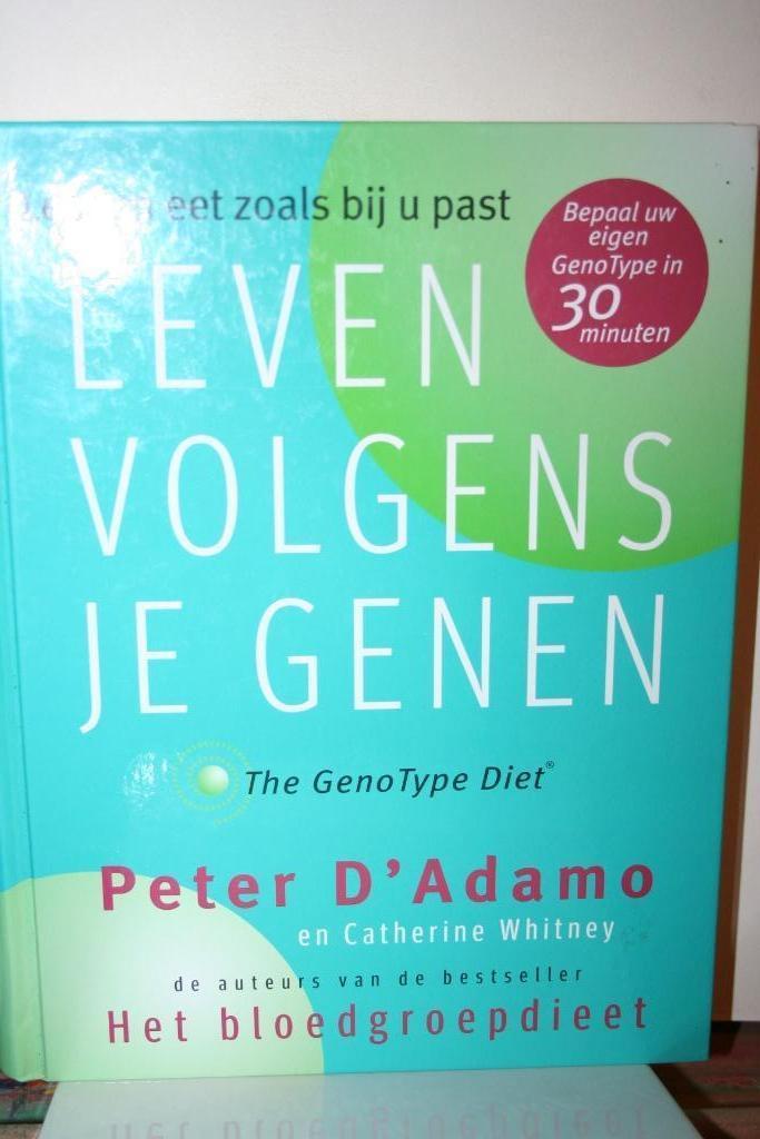 C. Whitney - Leven volgens je genen, Boeken, Kookboeken, Nieuw, Overige typen, Overige gebieden, Ophalen of Verzenden