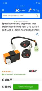 Speedconverter / begrenzer GY6 50cc 4 takt, Fietsen en Brommers, Ophalen of Verzenden, Nieuw, Overige typen, Overige merken