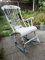 Zweedse schommelstoel, Huis en Inrichting, Stoelen, Ophalen, Gebruikt, Wit, Eén