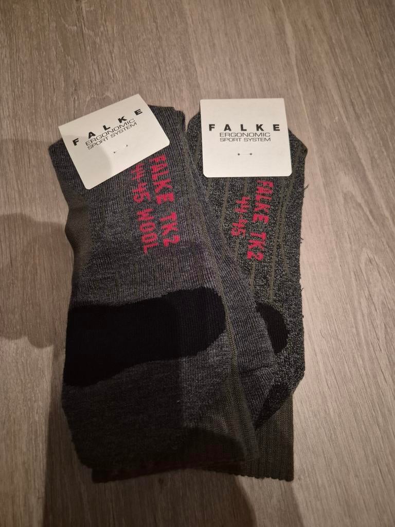 Falke TK2 Sokken - Maat 44-45 - 2 Paar, Ophalen of Verzenden, Nieuw, Maat 46 (S) of kleiner, Falke