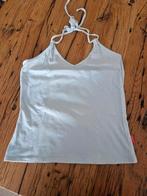 Te koop lichtblauwe open rug halter damestop, maat L, merk B, Kleding | Dames, B. Bocelli, Blauw, Maat 42/44 (L), Ophalen of Verzenden