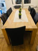 Eetkamer, Huis en Inrichting, Ophalen, Zo goed als nieuw, Landelijk, 6 tot 8 stoelen