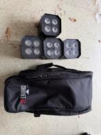 4 x Chauvet dj EZLink Par Q4 BT ILS RGBA, Ophalen of Verzenden, Zo goed als nieuw, Licht