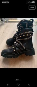 Zara Laarzen - Maat 39 - Nieuw!, Lage of Enkellaarzen, Nieuw, Ophalen of Verzenden, Zara