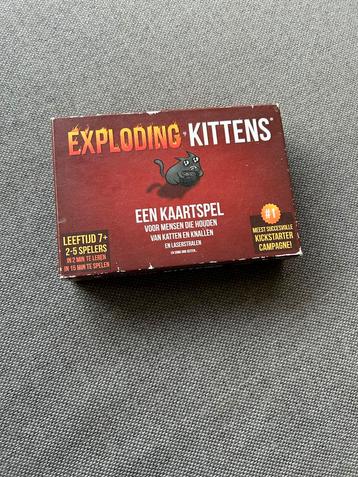 Exploding Kittens kaartspel beschikbaar voor biedingen