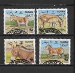 Sudan dieren 1994 ezel paard WWF, Ophalen of Verzenden, Dier of Natuur, Gestempeld