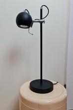 Eyeball lamp Space Age lamp mat zwart verstelbaar elegant, Ophalen, Gebruikt, Metaal, Modern interieur design Space Age stijl