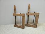 Houten lijmtangen, Antiek en Kunst, Ophalen of Verzenden