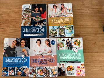 5 Chickslovefood kookboeken - Nieuw! beschikbaar voor biedingen