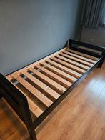 Eenpersoonsbed, Ophalen, 90 cm, Eenpersoons, Zwart