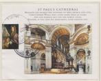 St Paul's cathedraal (SG MS 2847) echt gelopen gest, Ophalen of Verzenden, Gestempeld