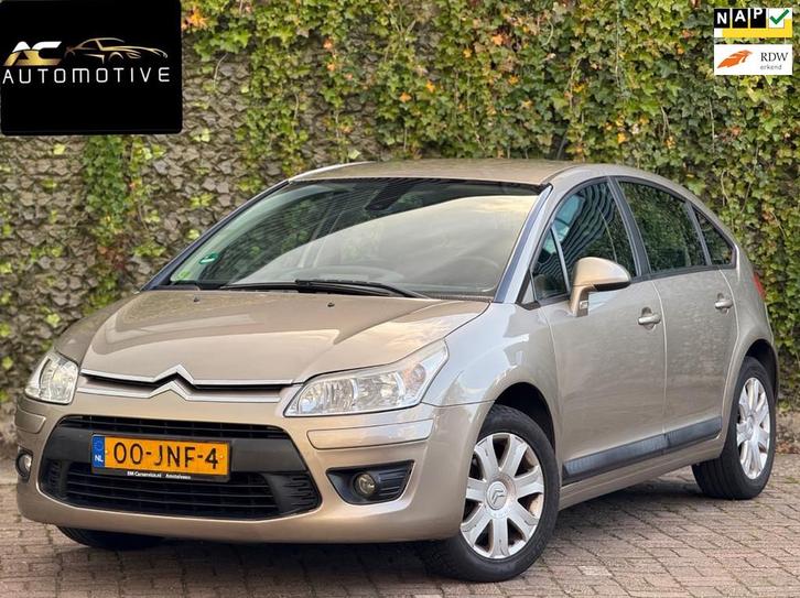Citroen C4 1.6 HDiF Image Automaat Bj 2009, Auto's, Citroën, Bedrijf, Te koop, C4, ABS, Boordcomputer, Centrale vergrendeling