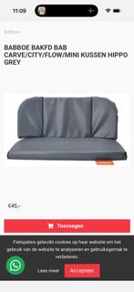 Babboe City Cushion grijs - nieuw, Ophalen of Verzenden, Nieuw