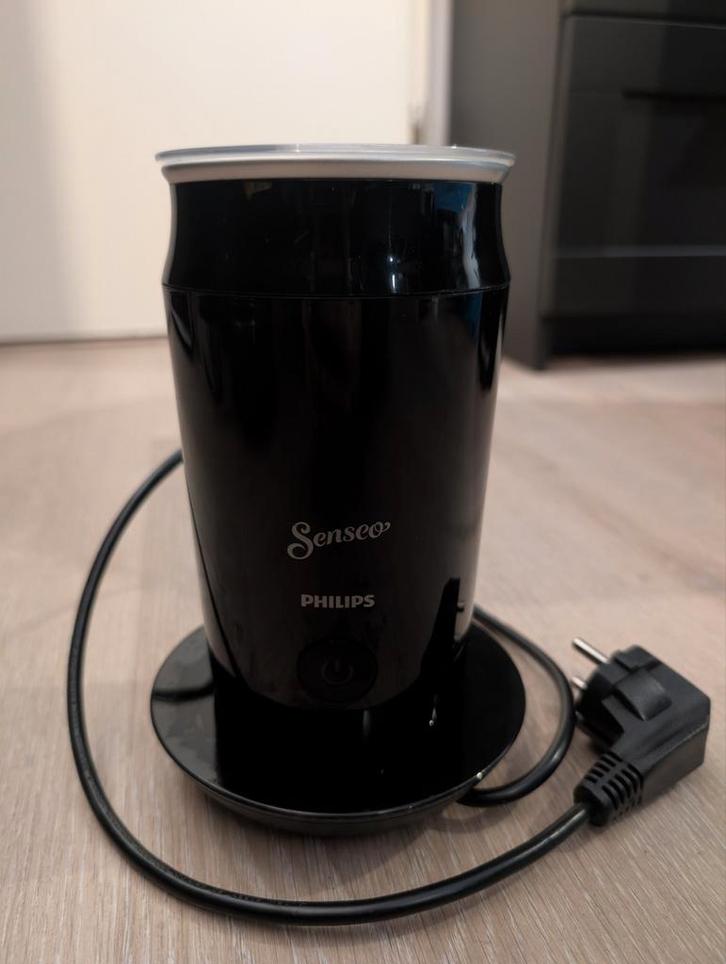 Philips Senseo Melkopschuimer - Zwart, Witgoed en Apparatuur, Melkopschuimers, Gebruikt, Elektrische melkopschuimer, Ophalen of Verzenden