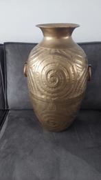 Grote vaas groot goudkleur 58 cm hoog, Huis en Inrichting, Woonaccessoires | Vazen, Ophalen, Overige materialen, Overige kleuren