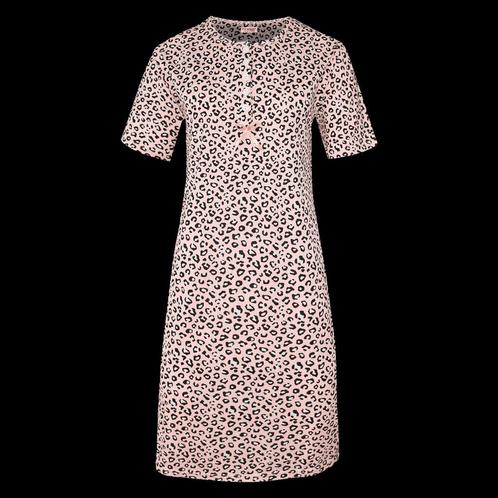 Fine Woman Dames Nachthemd k.m. 6529 100cm maat XL, Kleding | Dames, Ondergoed en Lingerie, Nachtkleding, Roze, Ophalen of Verzenden