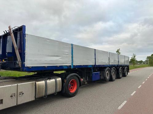 Pacton Kennis 4 as Steenoplegger stenentrailer 2x stuuras ro, Auto's, Vrachtwagens, Bedrijf, Te koop, ABS, Lichtmetalen velgen