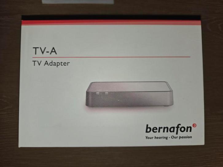 Bernafon TV-A TV Adapter voor Hoortoestellen, Audio, Tv en Foto, Converters, Nieuw, Ophalen of Verzenden