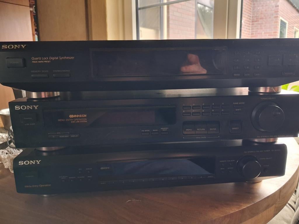 3 Sony Tuners - Vintage Audio Apparatuur, Ophalen of Verzenden, Gebruikt, Analoog