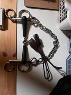 Stubben iron pelham bit, 13.5 cm met straps, Dieren en Toebehoren, Ophalen of Verzenden, Zo goed als nieuw, Dressuur