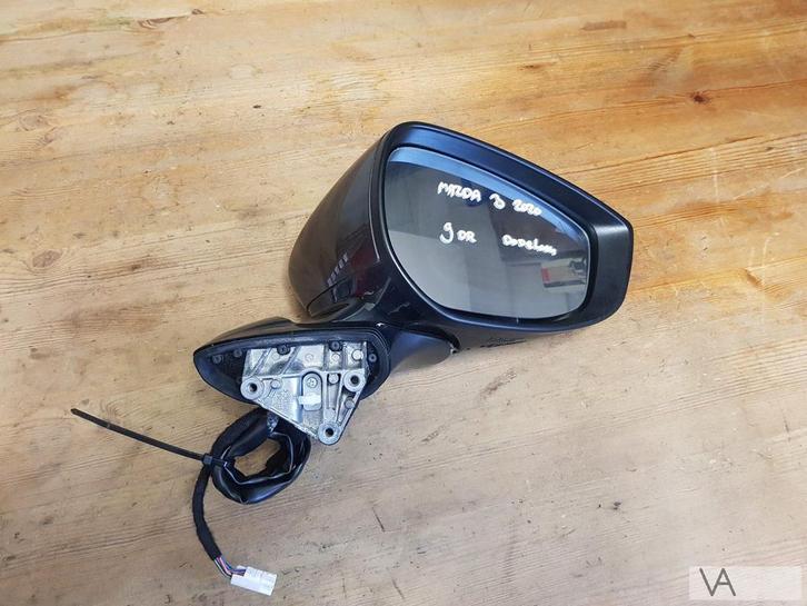 Mazda 3 vanaf 2018 spiegel rechts elektrisch met dodehoek, Auto-onderdelen, Spiegels, Mazda, Gebruikt, Ophalen of Verzenden