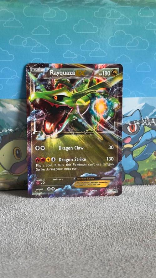 Rayquaza EX (XYPR 73), Hobby en Vrije tijd, Verzamelkaartspellen | Pokémon, Zo goed als nieuw, Ophalen of Verzenden