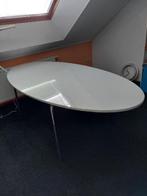 tafel ovaal, Huis en Inrichting, Tafels | Eettafels, Ophalen, Kunststof, 200 cm of meer, 50 tot 100 cm