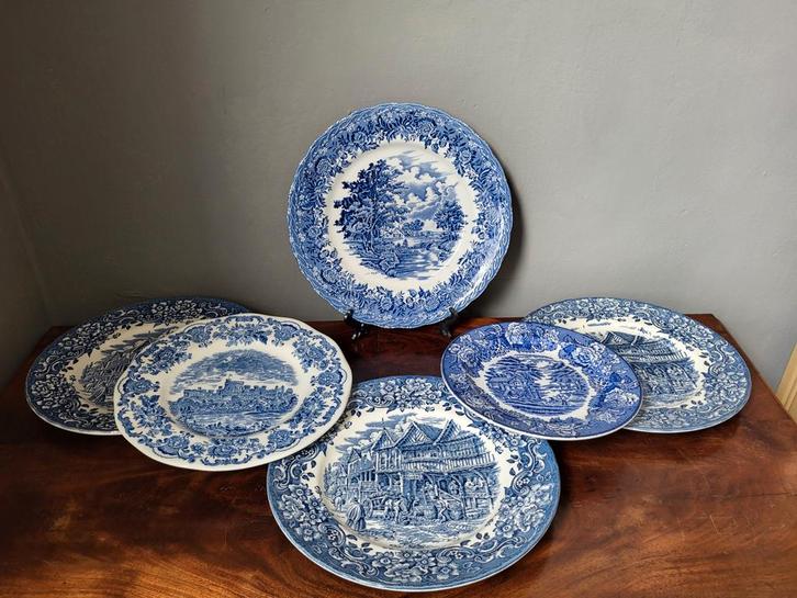 Lot Engelse Ironstone Borden, Antiek en Kunst, Antiek | Servies los, Ophalen of Verzenden