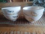4 soep/toetje schaaltje, Huis en Inrichting, Ophalen of Verzenden, Porselein, Overige stijlen, Kom(men)
