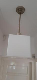 kubus lamp melkglas retro 3 st a 75 eur/ st, Huis en Inrichting, Lampen | Hanglampen, Ophalen, Zo goed als nieuw, Minder dan 50 cm