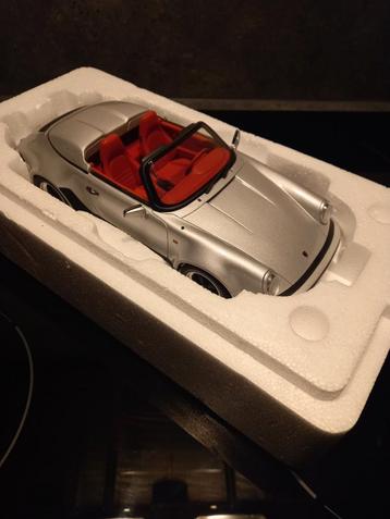 Porsche 911 964 3,2 Speedster  GT768 Polar Silver incl verz. beschikbaar voor biedingen