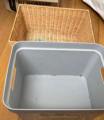 Opbergdoos curver mand doos box opberg beschikbaar voor biedingen